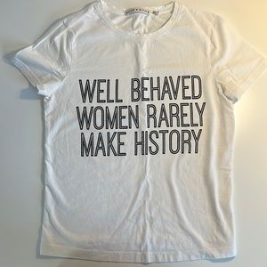 Alice + Olivia White T-shirt size XS